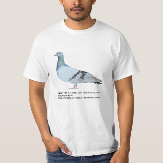 Pigeon by NuancesdePigeon T-Shirt (Vorderseite)
