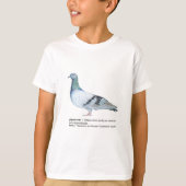 Pigeon by NuancesdePigeon T-shirts (Vorderseite)