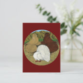 Pigeon Combo Postkarte (Stehend Vorderseite)