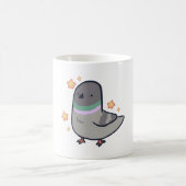 Pigeon Delight � Süße Tier Art Kaffeetasse (Mittel)