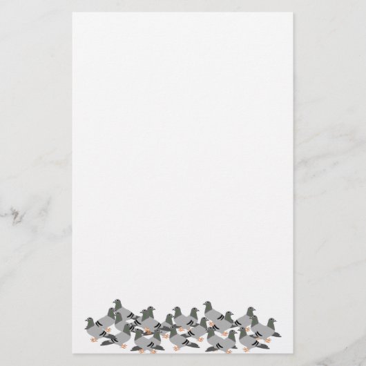 Pigeon Design Briefpapier (Vorderseite)
