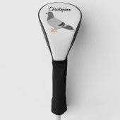 Pigeon Design Golf Headcover (Vorderseite)