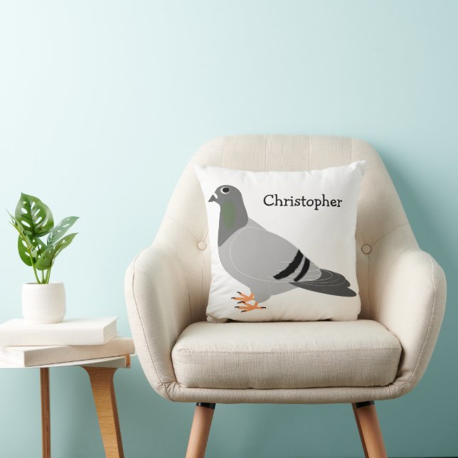 Pigeon Design Personalised Kissen (Stuhl )