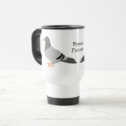 Pigeon Design Reisebecher (Vorderseite Links)