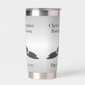 Pigeon Design Thermobecher (Links)