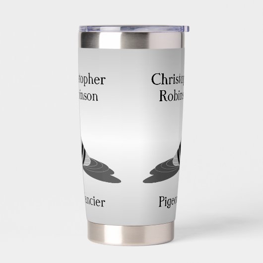 Pigeon Design Thermobecher (Links)