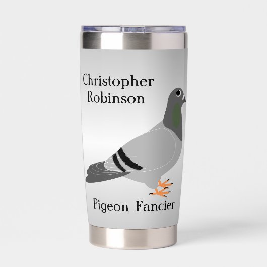 Pigeon Design Thermobecher (Rückseite)
