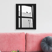 Pigeon Drama Leinwanddruck (Insitu (Wohnzimmer))