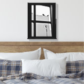 Pigeon Drama Leinwanddruck (Insitu (Schlafzimmer))
