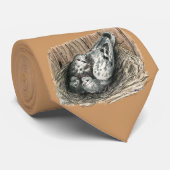 Pigeon Family Krawatte (Gerollt)