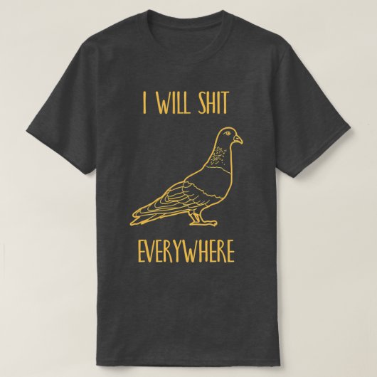 Pigeon Fancier Bird Carrier Pigeon 27 T-Shirt (Design vorne)
