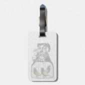 Pigeon Fancier Gepäckanhänger (Rückseite vertikal)