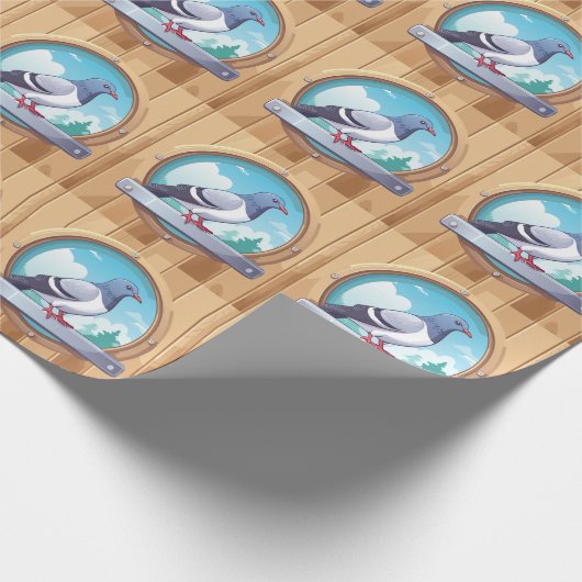 Pigeon Fancier Geschenkpapier (Ecke)