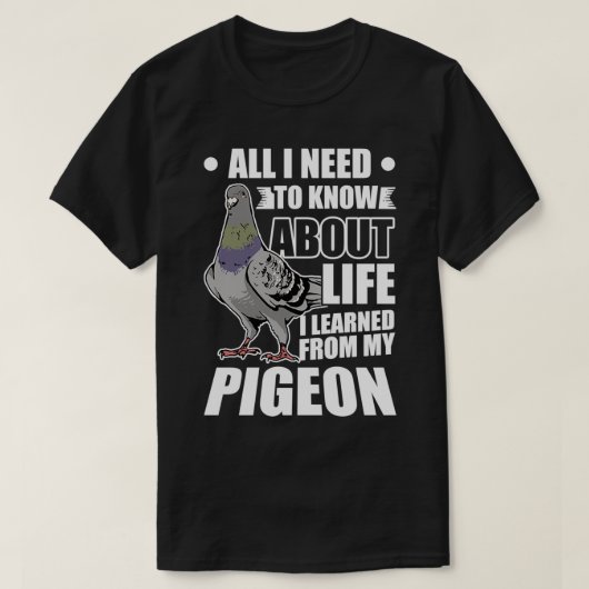 Pigeon Fancier Geschenkträger 3 T-Shirt (Design vorne)