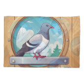 Pigeon Fancier Kissenbezug (Rückseite)