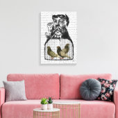 Pigeon Fancier Leinwanddruck (Insitu (Wohnzimmer))