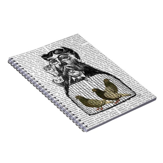 Pigeon Fancier Notizblock (Rechte Seite)