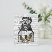 Pigeon Fancier Postkarte (Stehend Vorderseite)