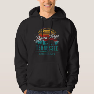 Pigeon Forge Tennessee Grosser, rauchiger Bär Hoodie