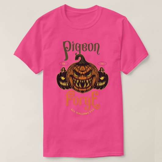 Pigeon Forge Tennessee Halloween T-Shirt (Design vorne)