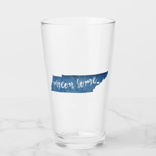 Pigeon Forge Tennessee Holzkörner Glas (Vorderseite)