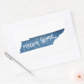 Pigeon Forge Tennessee Holzkörner Rechteckiger Aufkleber (Umschlag)