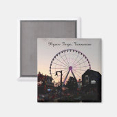 Pigeon Forge Tennessee - The Island Magnet  (Vorderseite/Rückseite)