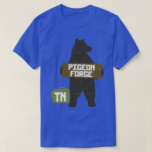 Pigeon Forge Tennessee TN Parks und Wilderness Hit T-Shirt (Design vorne)