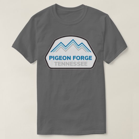 Pigeon Forge Tennessee TN Staat Park Wilderness Bl T-Shirt (Design vorne)