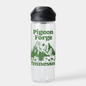 Pigeon Forge Tennessee Trinkflasche (Rückseite)