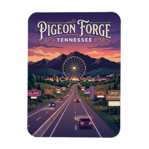 Pigeon Forge USA Magnet