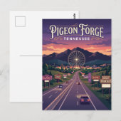 Pigeon Forge USA Postkarte (Vorne/Hinten)