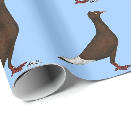 Pigeon Geschenkpapier (Rolleneckpunkt)
