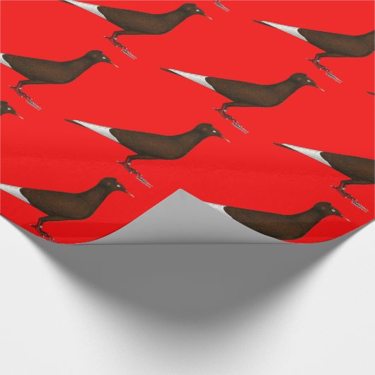 Pigeon Geschenkpapier (Ecke)