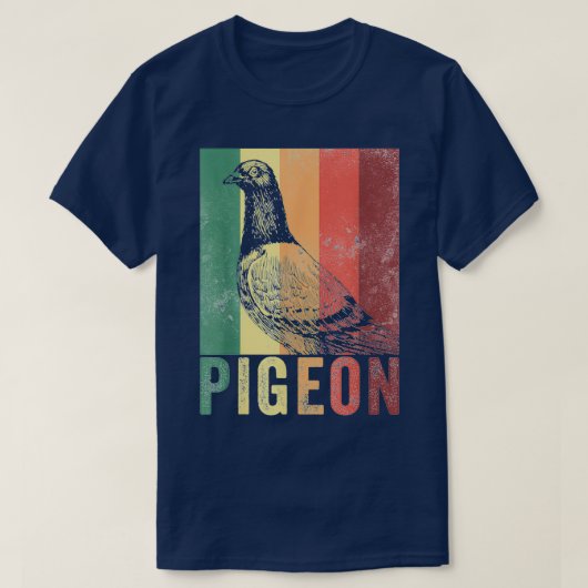 Pigeon Gift Bird Breeder Racing Lover 2 T-Shirt (Design vorne)