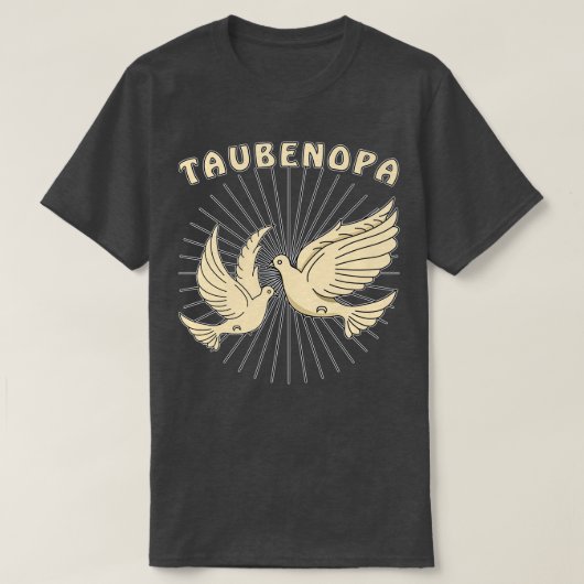 Pigeon Grandpa T-Shirt (Design vorne)