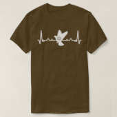 Pigeon Heartbeat Junting Gift T-Shirt (Design vorne)
