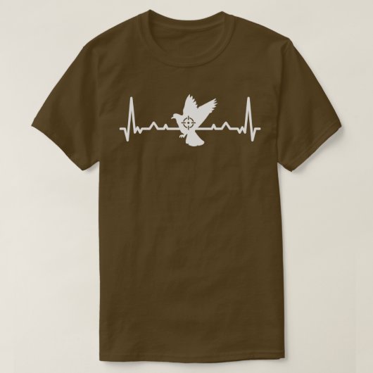 Pigeon Heartbeat Junting Gift T-Shirt (Design vorne)