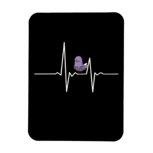 Pigeon Heartbeat Magnet