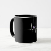 Pigeon Heartbeat Tasse (Vorderseite Links)