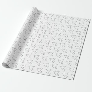 Pigeon Icon Geschenkpapier