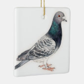 Pigeon II Bird Art Keramikornament (Rechts)
