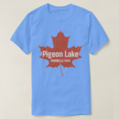 Pigeon Lake Provincial Park Alberta Canada Retro R T-Shirt (Design vorne)