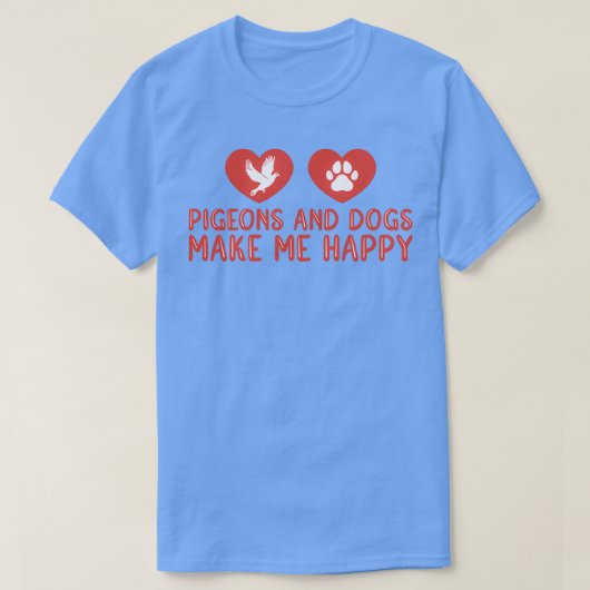 Pigeon Lover 10 T-Shirt (Design vorne)