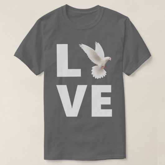 Pigeon Lover Geschenk T-Shirt (Design vorne)