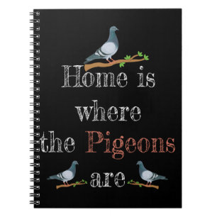 Pigeon Lover Pigeon Racing Gift Pigeon Zucht Notizblock
