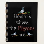 Pigeon Lover Pigeon Racing Gift Pigeon Zucht Planer (Vorderseite)