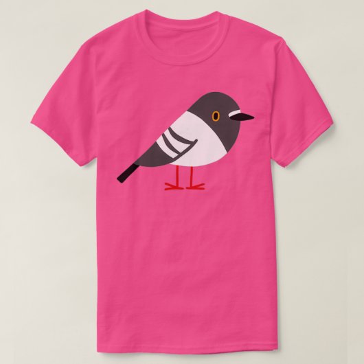 Pigeon minimalistic T-Shirt (Design vorne)