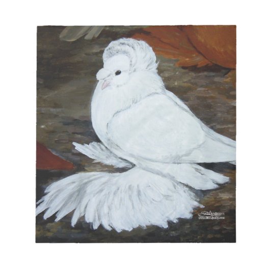 Pigeon Notizblock (Vorderseite)