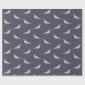 Pigeon Pattern Geschenkpapier (Flach)